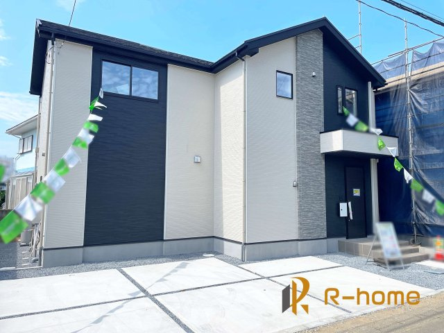 守谷市本町9期　新築戸建て　2号棟の外観|ご予約を頂ければ、『平日』はもちろん『早朝』や『夜間』もご見学可能です♪お気軽にお申し付けください♪