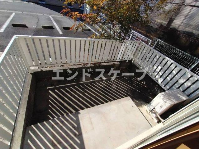 クラージュタウン　Ａのバルコニー|高崎、前橋エリアのお部屋探しはエンドスケープまで！お客様の理想お聞かせ下さい♪