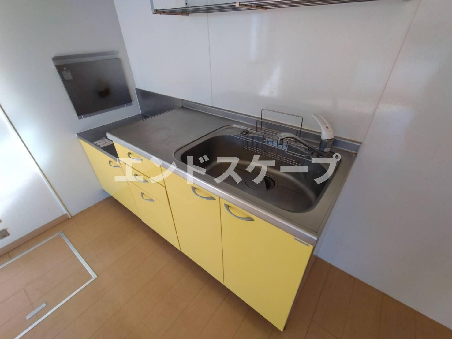 クラージュタウン　Ａのキッチン|高崎、前橋エリアのお部屋探しはエンドスケープまで！お客様の理想お聞かせ下さい♪