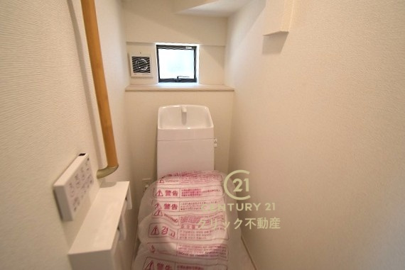 ハートフルタウン 　水戸市大塚町　3期　Aのトイレ|１階と２階、２ヶ所に清潔なトイレ。
毎日使う空間と機能だから、いつまでも清潔なスペースであってほしいのがトイレです。