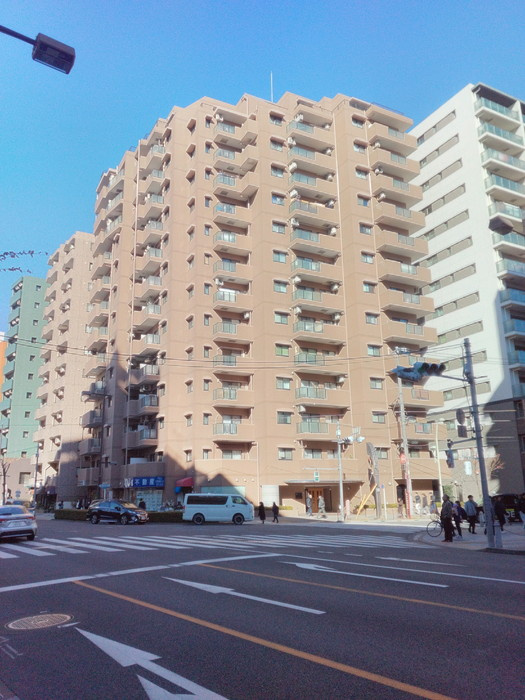 モリス日暮里駅前の外観|外観もきれいです