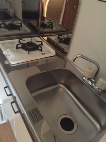 MTビルのキッチン