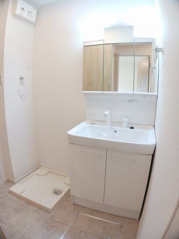 ドエル　Ｆ・Ｔ・Ｋ　Ｖ番館の洗面所|洗面所です