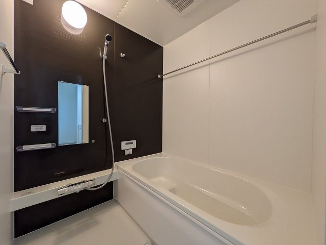 八王子市　元本郷町　新築一戸建て　１０期の浴室|～のびのびくつろげるバスルーム　１日の締めくくりに癒やしのバスタイムを～