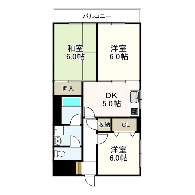 ヴィハーラ仲本の間取り