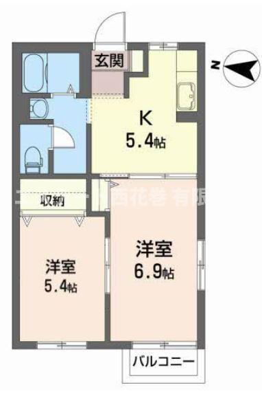 プレザントハウスＭ　Ｖの間取り