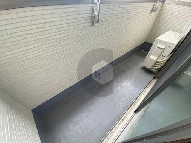 フジパレス弥刀駅東のバルコニー