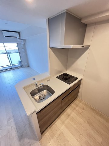 大阪市都島区片町１丁目の賃貸マンションのキッチン