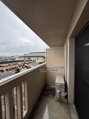ハーモニー旗ヶ崎のバルコニー|イメージ210号室の写真