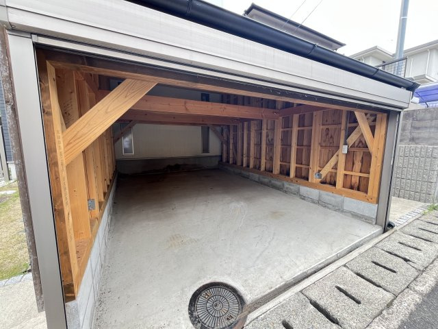 右京3丁目戸建ての駐車場