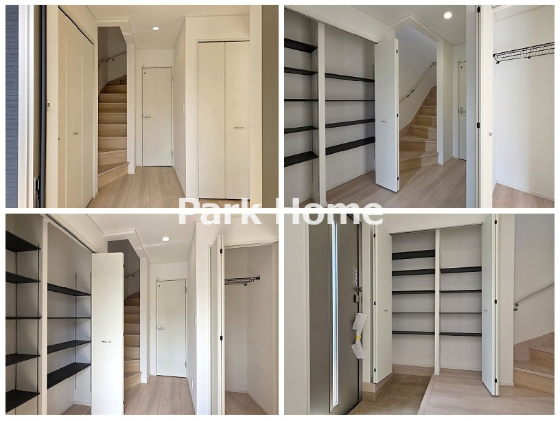 高知市役知町　新築戸建ての玄関