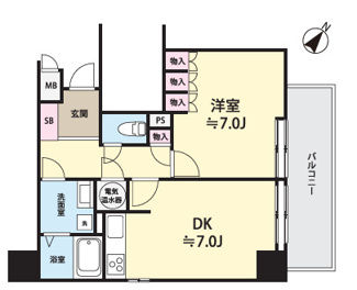 【間取り】 | イトーピア渋谷桜ヶ丘
