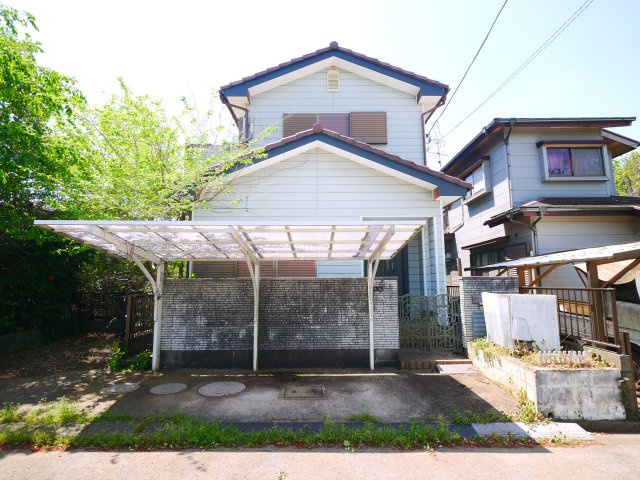 東金市極楽寺　中古戸建の外観|３DK カーポート付2台 閑静な分譲地内