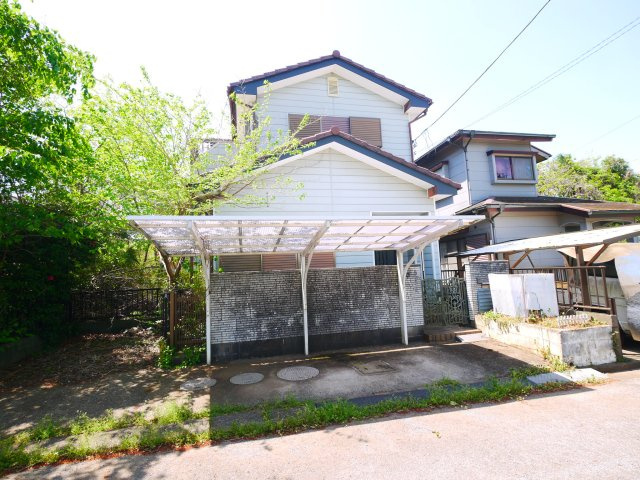 東金市極楽寺　中古戸建の外観|３DK カーポート付2台 閑静な分譲地内