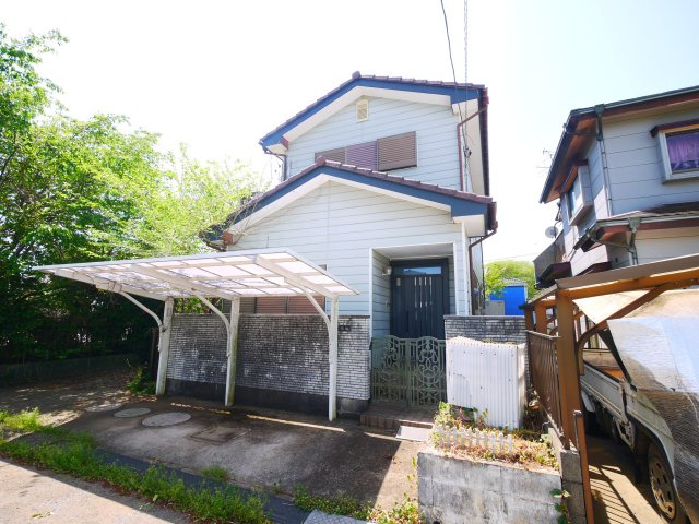 東金市極楽寺　中古戸建の外観|３DK カーポート付2台 閑静な分譲地内