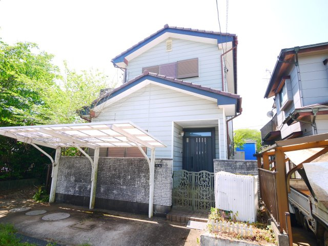 東金市極楽寺　中古戸建の外観|３DK カーポート付2台 閑静な分譲地内