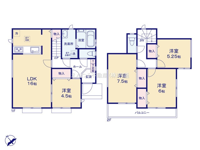 岩作三ケ峯3期の間取り
