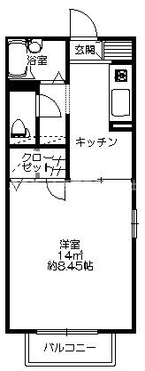 エデン西大通りの間取り