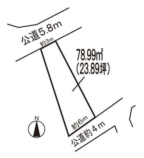 小牧市中央５丁目　売地
