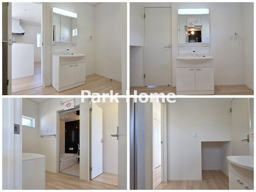 高知市種崎　新築戸建ての洗面所