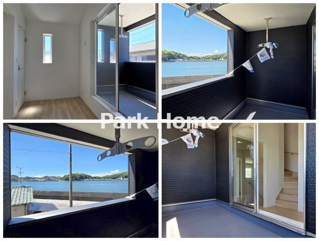 高知市種崎　新築戸建てのバルコニー