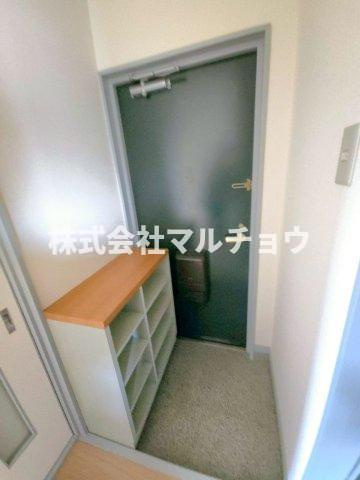 ハイツPALの玄関|ゆったりとした玄関です