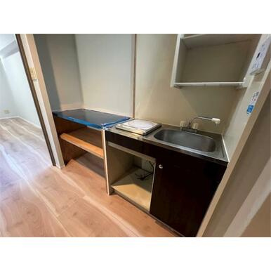 熊本市中央区水前寺１丁目の賃貸マンションのキッチン