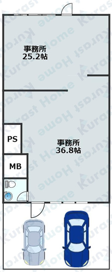 【間取り】 | ココナパレス古市1階店舗