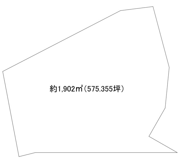 【区画図】 | 富田林市山中田1丁目貸土地
