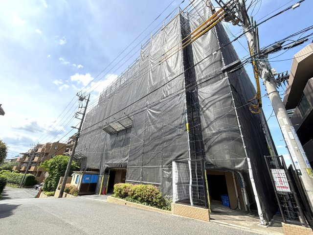 ランドステージたまプラーザⅡの外観|現在大規模修繕中です