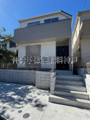 【外観】 | 神戸市垂水区桃山台6丁目　新築戸建1号棟　仲介手数料無料！ | 外観です