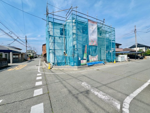 前橋朝日町1丁目の前面道路含む現地写真|車の通りも少なく駐車も楽々♪