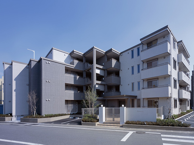 アルメリアの外観|★旭化成のペット共生賃貸マンション★