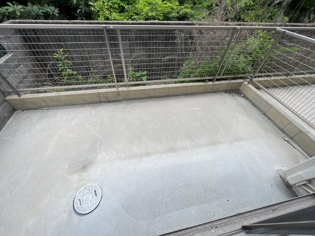 カプラン飾磨Ⅳのバルコニー