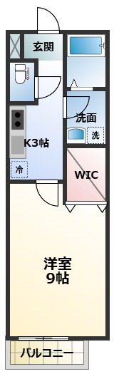 グランパルク・コーズの間取り