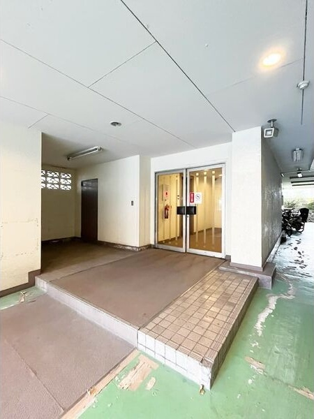 ハーモニーハイツのエントランス|エントランスです