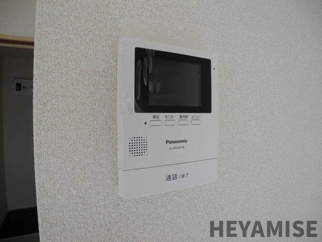 サンパレス三原のセキュリティ|※リフォーム時のお部屋写真となります。現況優先