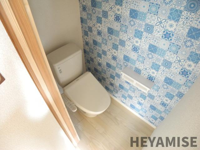 サンパレス三原のトイレ|※別号室の写真となります※