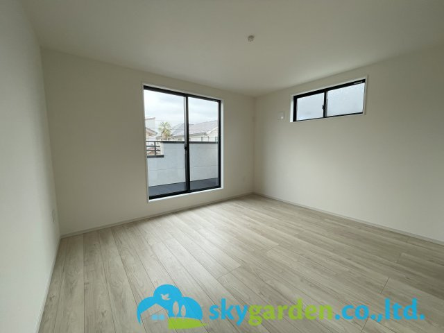 藤沢市鵠沼海岸2期　新築戸建　全3棟2号棟の寝室