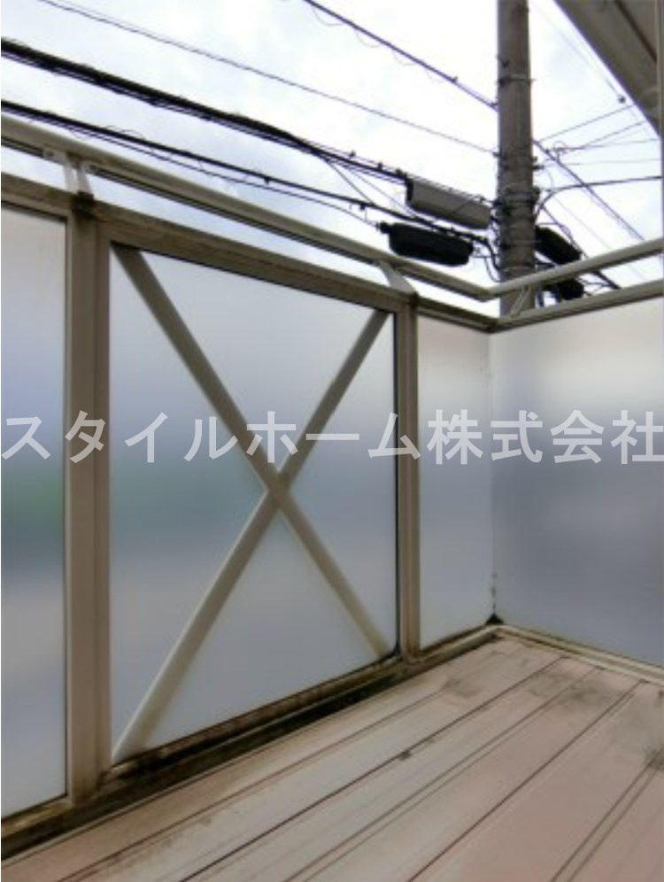 ロザージュ宮前のバルコニー