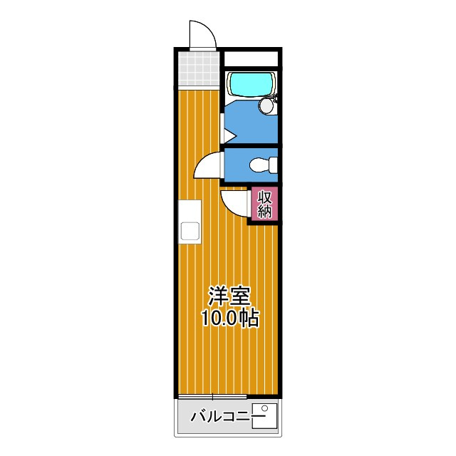リバーサイド内田の間取り
