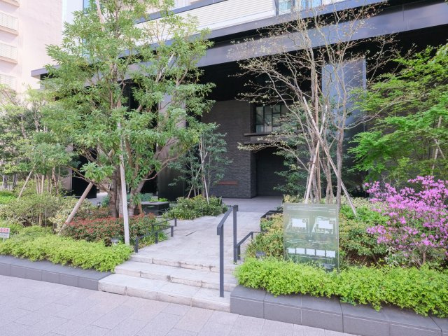 ザ・パークハウス高輪タワーのエントランス