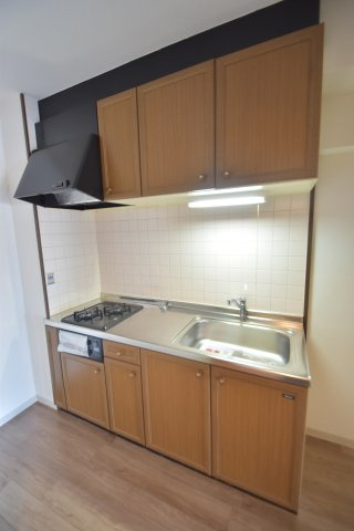 大阪市城東区古市１丁目の賃貸マンションのキッチン