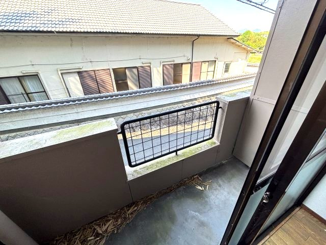 リバーサイド内田のバルコニー