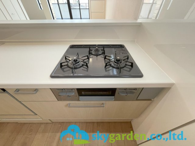 藤沢市鵠沼海岸2期　新築戸建　全3棟3号棟のキッチン