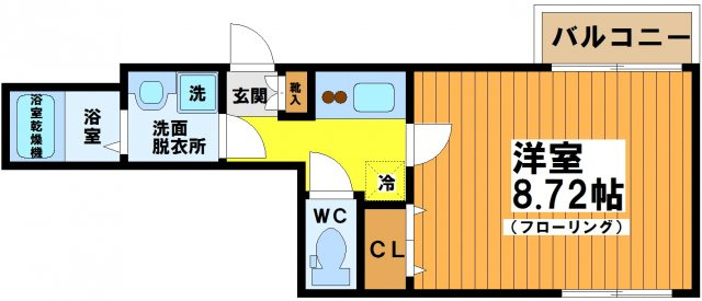 【間取り】 | ディアコート幡ヶ谷