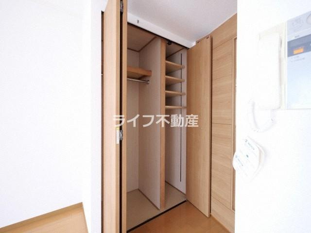 エスリード森ノ宮駅前の収納|収納のためのスペースです