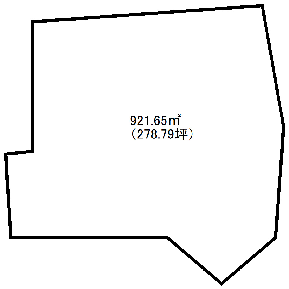 岡崎市久後崎町借地の区画図
