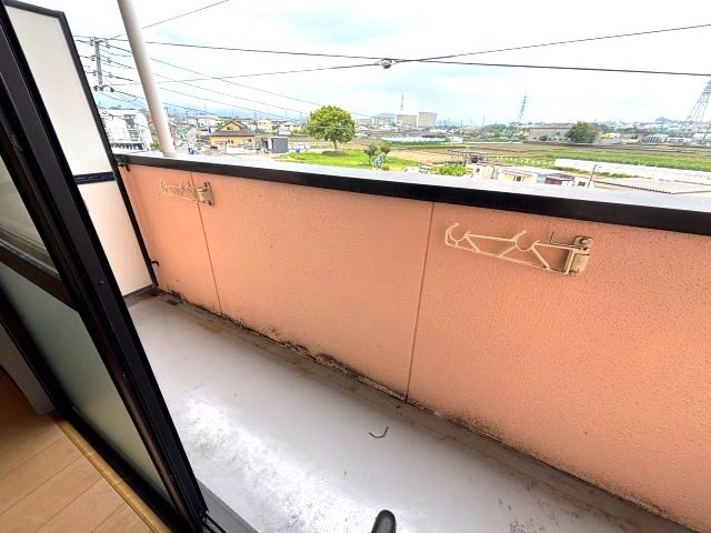 第2北山マンションのバルコニー