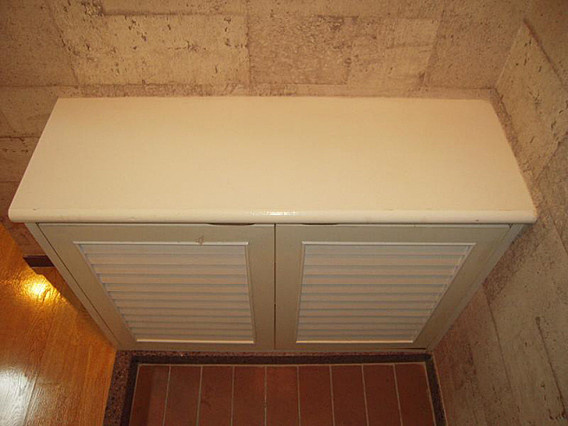 坂口ポートハイツの玄関